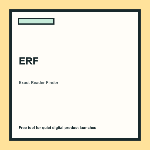 Exact Reader Finder Lite