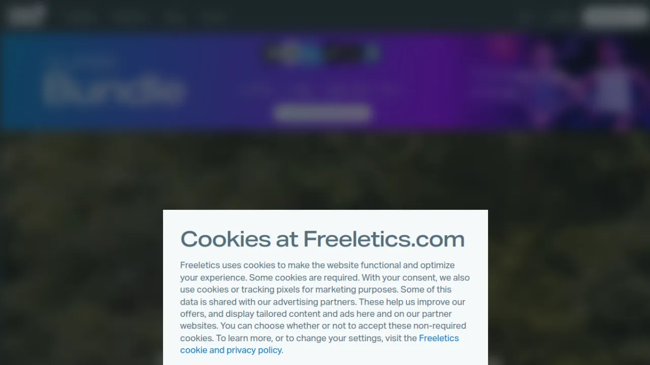 Freeletics homepage hero