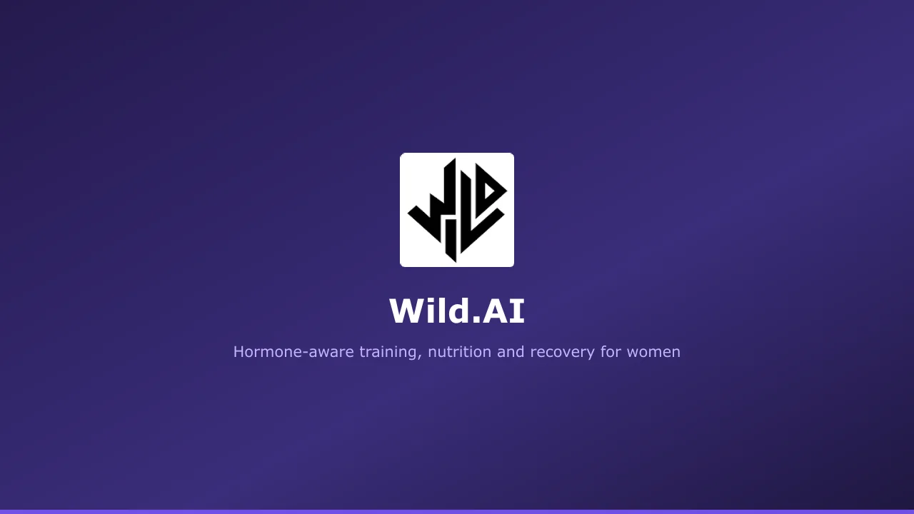 Wild.AI homepage hero